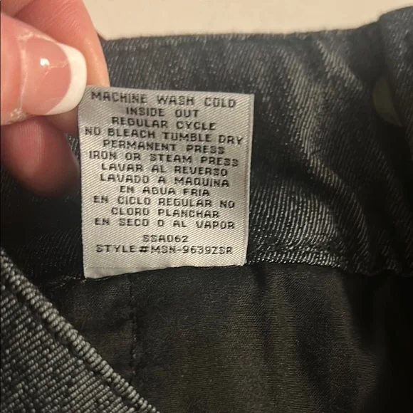 Blue Bermuda Denim Shorts Tailored Knee-Length SIZE 8 by One 5 One - Picture 13 of 13